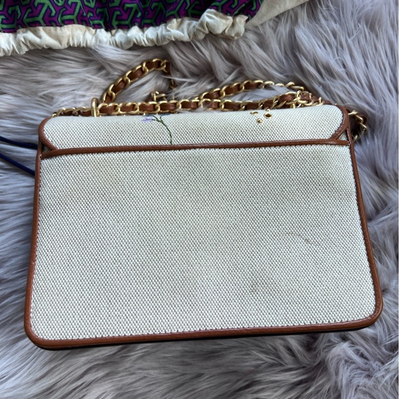 Tory Burch Floral Britten Chain Crossbody - Picture 4 of 4